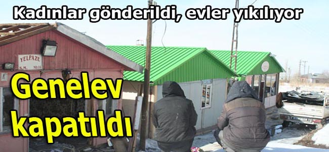 Genelev kapatıldı...