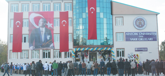 Atatürk Üniversitesi Vakıf Okulu açıldı