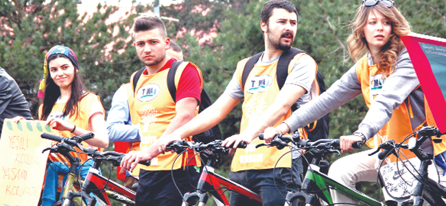 Pedallar doğa için çevrildi