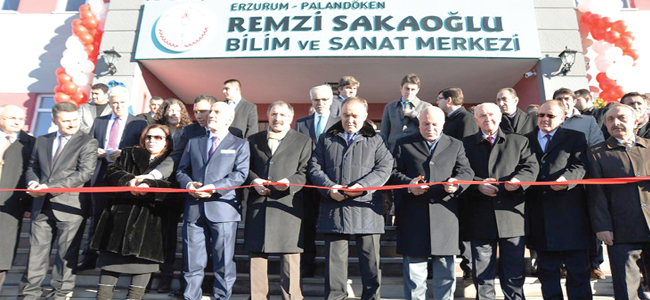 Sakaoğlu Bilim ve Sanat Merkezi açıldı