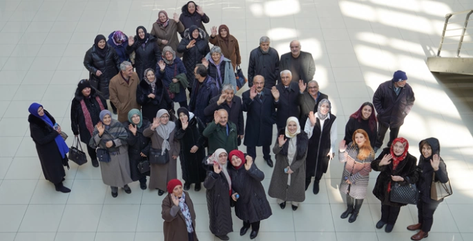 60+ Tazelenme Üniversitesi öğrencileri ders başı yaptı