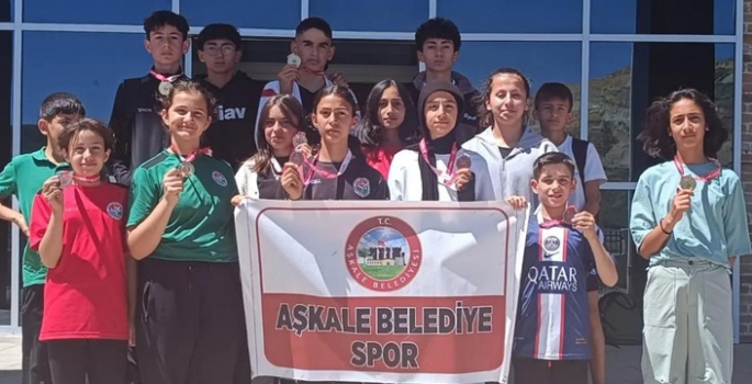 Aşkale atletizmde doludizgin