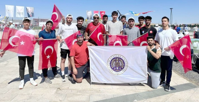 Atatürk Üniversitesi, Malazgirt’te ecdadı andı