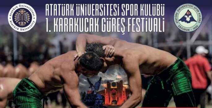 Atatürk Üniversitesi’nde Karakucak Güreşleri hazırlığı