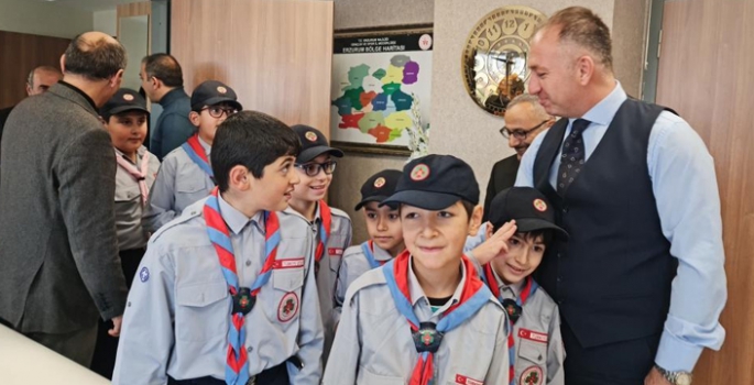 Çakmur ‘Yavru Kurt İzci Ünitesi’ni ağırladı