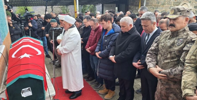 Çığ felaketinde vefat eden milli sporcuya veda