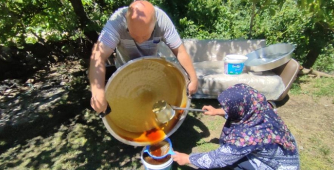 Dutun pekmez ve pestile yolculuğu