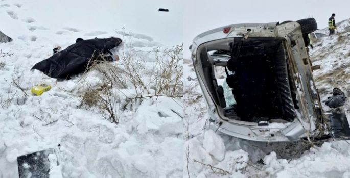 Erzurum’da feci kaza: 2 ölü