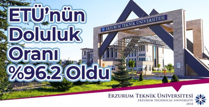 ETÜ’nün doluluk oranı yüzde 96.2