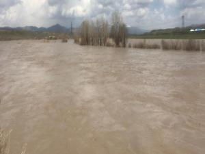 Aras Nehrinde su seviyesi yükseldi