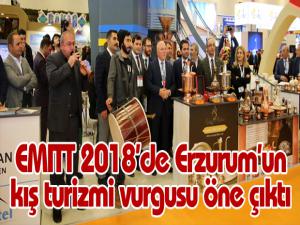 EMITT 2018de Erzurumun kış turizmi vurgusu öne çıktı