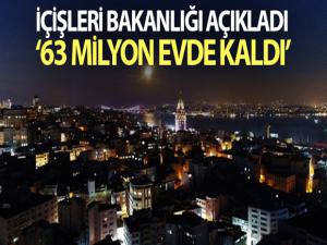 İçişleri Bakanlığı'ndan sokağa çıkma yasağı açıklaması