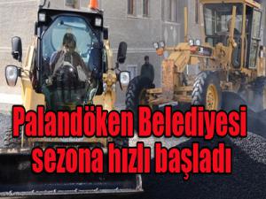 Palandöken Belediyesi sezona hızlı başladı