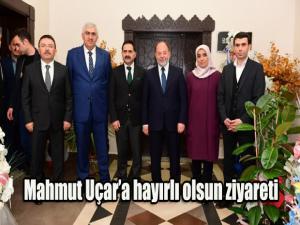 Uçar'a hayırlı olsun ziyareti