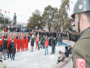 Erzurum'da 12 Mart coşkusu