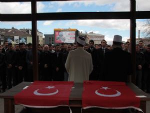 SAVCI KİRAZ İÇİN ERZURUM'DA GIYABİ CENAZE NAMAZI