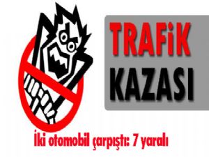 ERZURUM'DA TRAFİK KAZASI: 7 YARALI