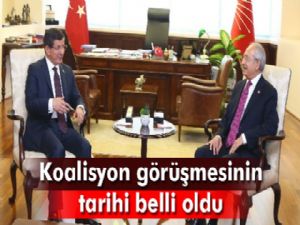 Davutoğlu-Kılıçdaroğlu görüşmesinin tarihini açıkladı