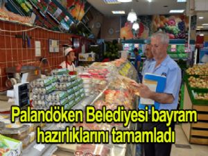 PALANDÖKEN BELEDİYESİ KURBAN BAYRAMI HAZIRLIKLARINI TAMAMLADI