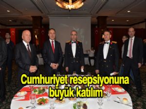 ERZURUM'DA CUMHURİYET RESEPSİYONU