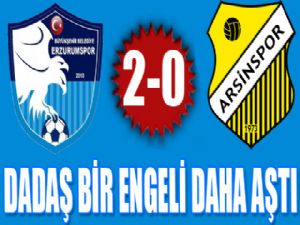 Erzurumspor bir engeli daha aştı...