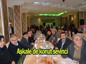 AŞKALE'DE KONUT SEVİNCİ