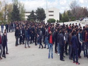 Atatürk Üniversitesi'nde TERÖRE TEPKİ YÜRÜYÜŞÜ