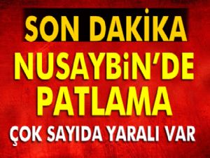 Nusaybin'de patlama: 4 asker yaralı