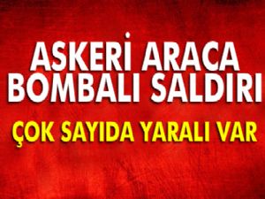 Diyarbakır'da askeri araca bombalı saldırı: 8 asker yaralı
