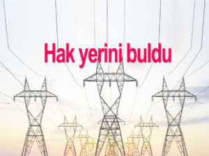 Hak yerini buldu