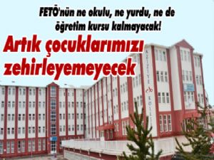 Artık çocuklarımızı zehirleyemeyecek