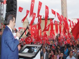 Bakan Faruk Çelik Erzurum'da