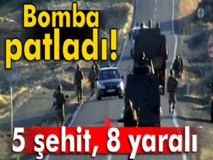 Şırnak'ta teröristler önce EYP patlattı, sonra da taradı: 5 şehit, 8 yaralı