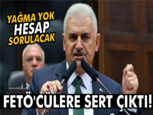 Başbakan Yıldırım, FETÖ'cülere sert çıktı