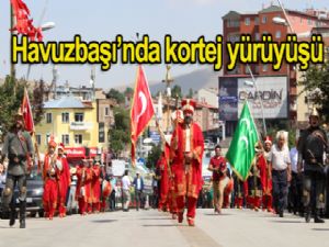 Erzurum'da güreş öncesi kortej