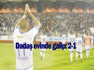 Dadaş evinde galip 2-0