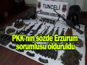 PKK'nın sözde Erzurum sorumlusu öldürüldü