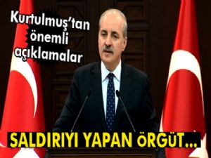 Başbakan Yardımcısı Kurtulmuş: 'Oklar şu anda PKK'yı işaret ediyor'