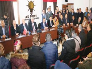 AK Parti İl Başkanı Öz'e coşkulu karşılama