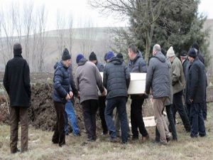 Çatışmada öldürülen terörist cenaze namazı kılınmadan defnedildi