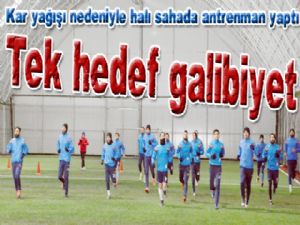 Tek hedef galibiyet