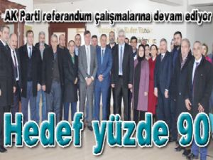 Hedef yüzde 90