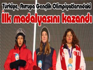 Türkiye, Avrupa Gençlik Olimpiyatlarındaki ilk madalyasını kazandı