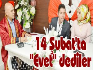  14 Şubat'ta 