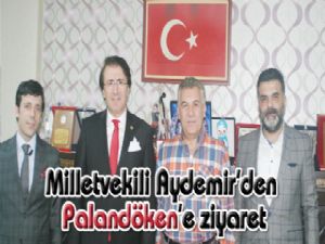 Milletvekili Aydemir'den Palandöken'e ziyaret