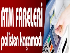 ATM fareleri yakalandı