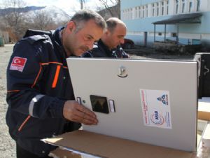 Deprem Kayıt İstasyonlarının bakımları yapılıyor