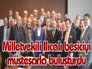 Milletvekili Ilıcalı besiciyi müsteşarla buluşturdu