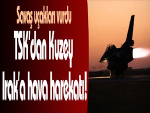 TSK'dan Kuzey Irak'a hava harekatı! Savaş uçakları vurdu