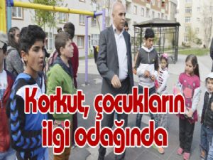 Korkut, çocukların ilgi odağında